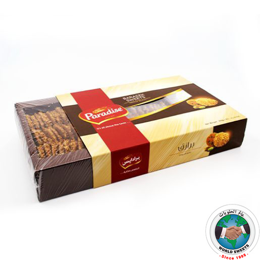 BISCUIT PARADISE BARAZEK SWEETS BOX 500 GM World Sweets Central Marketing