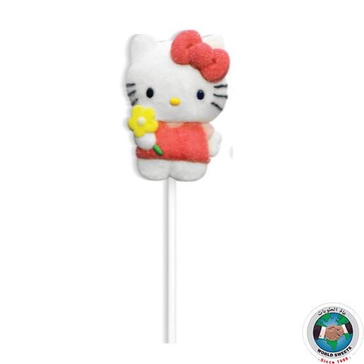 HELLO KITTY MARSHMALLOW LOLLI 1 PCS World Sweets Central Marketing