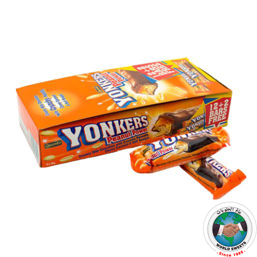 YONKERS PEANUT CHOCOLATE 24 PCS World Sweets Central Marketing