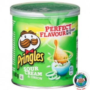 PRINGLES SOUR CREAM ONION CHIPS 40 GM