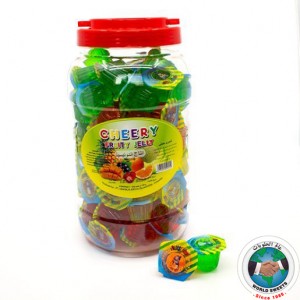 KARAZ CHERRY JAR JELLY 100 PCS