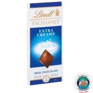 LINDT EXCELLENCE EXTRA CREAMY 100 GM