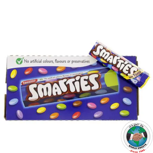 SMARTIES CHOCOLATE 24 PCS
