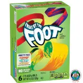 FRUIT BY THE FOOT FRUIT MIX 6 PC 128GM