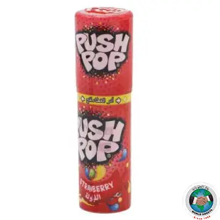 PUSH POP BAZOOKA STRAW 15G