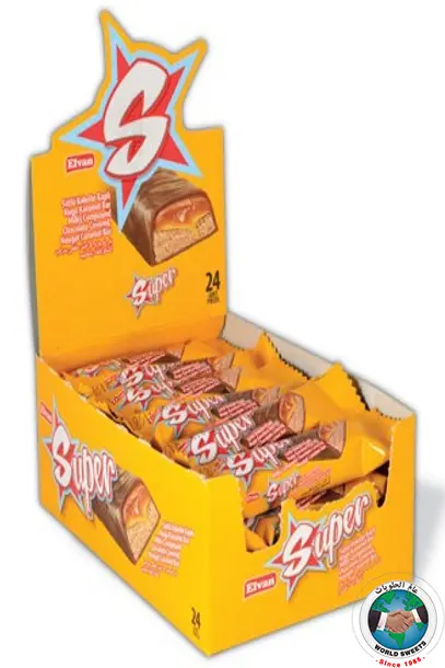 SUPER CHOCOLATE BAR 24 PCS