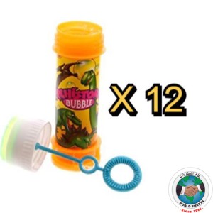 TOY WITH BUBBLE SOAP 12 PCS