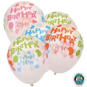 BALLOON HAPPY BIRTHDAY 8PCS A13