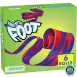 FRUIT BY THE FOOT BERRY TIE DYE  6PCS 128GM
