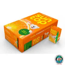 SUN TOP ORANGE 125 ML 18 PCS