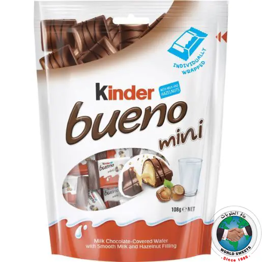 KINDER BUENO MINI 20 PCS 108 GM