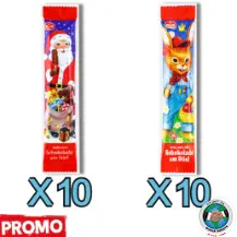 PROMO: 10 CHRISTMAS + 10 BUNNY CHOCOLATE