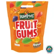 ROWNTREES JELLY FRUIT GUMS POUCH 120 GMS