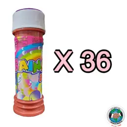 BUBBLE SOAP RAINBOW 36 PCS
