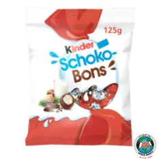 KINDER SCHOKO BONS HAZELNUTS 125GM