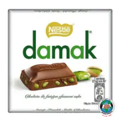 DAMAK MILK CHOCOLATE PISTACHIO 60GM