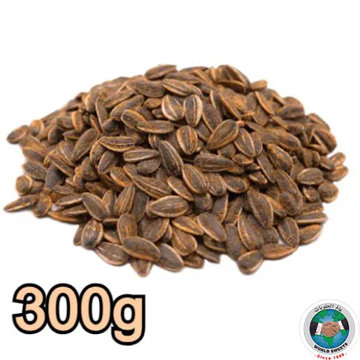 SMOKED SUNFLOWER SEEDS 300 GM