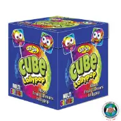 LOLLIPOP CUBE MIX BOX 50PCS 18G