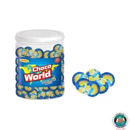 CHOCO WORLD CHOCOLATE BALLS JAR 80PCS 464G