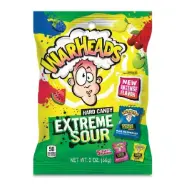 WARHEADS EXTREME SOUR 56 GM