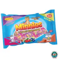 MINNIES TASTY FRUIT CHEW BAG 15PCS 200G