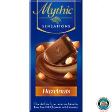 MYTHIC CHOCO WITH HAZELNUT BOX 1PCS 80G