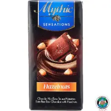 MYTHIC DARK CHOCO WITH HAZELNUT BOX 1PCS 80G