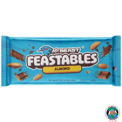 FEASTABLES MR. BEAST BAR ALMOND 60GM