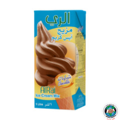 ALRAI ICE CREAM MIX CHOCOLATE 1 LITRE