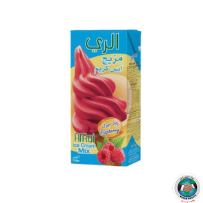 ALRAI ICE CREAM MIX RASPBERRY 1 LITRE
