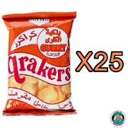 QRAKERS CURRY BAG 25PCS 20G