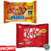 PROMO: KITKAT MINI 19 PCS + MINIS MIX 17 PCS