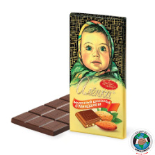 ALIONKA CHOCOLATE MILK ALMOND 90GM