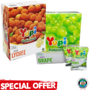 YUPI MINI BOLICIOUS GRAPE & LYCHEE 24 PCS