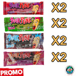 PROMO: 2 SOUR PUNK MINI BLUEBERRY + 2 STARWBERRY + 2 COLA + 2 APPLE