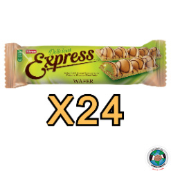 WAFER EXPRESS PISTACHIO BOX 24PCS 30G
