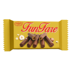 VIGO FUN FARE WAFER ROLLS 30GM