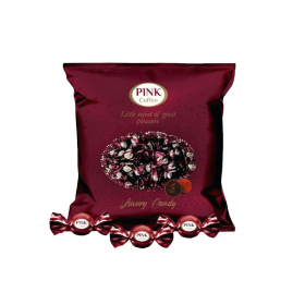 PINK COFFEE GLAZED SWEETS 500GM