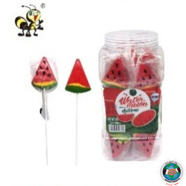 LOLLIPOP WATERMELON TRIANGLE JAR 17G 30 PCS