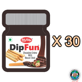 CHOCO CREME DIP FUN BOX 30PCS 12G