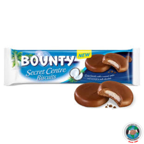 BOUNTY SECRET CENTRE BISCUITES 132GM