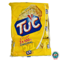 TUC SALTED ORIGINAL BISCUIT 3 PCS 100GM