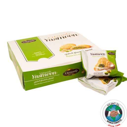 YASMEEN MAMOUL PISTACHIO BISCUIT 12 PCS