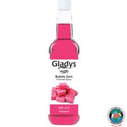 GALDYS SYRUP BUBBLE GUM 750 ML