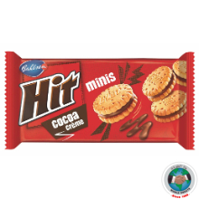 BISCUIT HIT MINIS COCOA CREAM 130GM