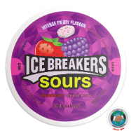 ICE BREAKERS SOURS MIXED BERRY 42 GM