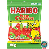 HARIBO HAPPY CHERRIES 80GM