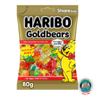 HARIBO HAPPY GOLDBEARS 80GM