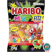 HARIBO HAPPY MIX FIZZ 70GM