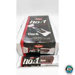 WAFER NO.1 DARK CHOCO BOX 34G 24 PCS